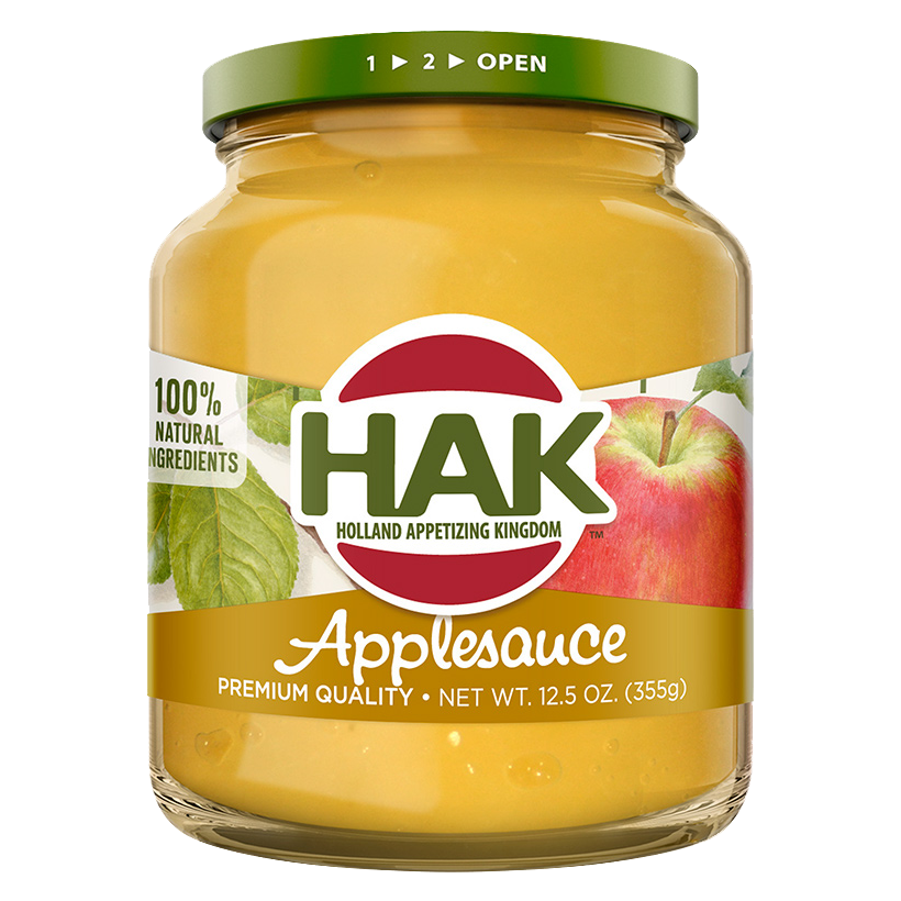 12.5oz HAK Applesauce - Liberty Orchards