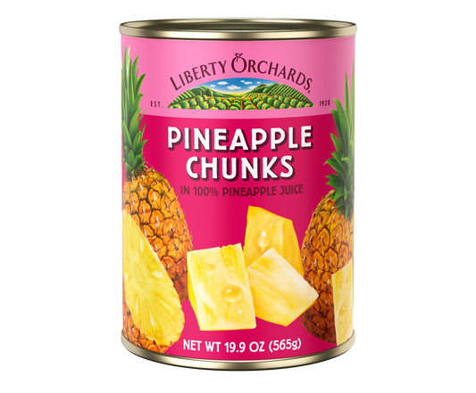 Pineapple Chunks - Liberty Orchards