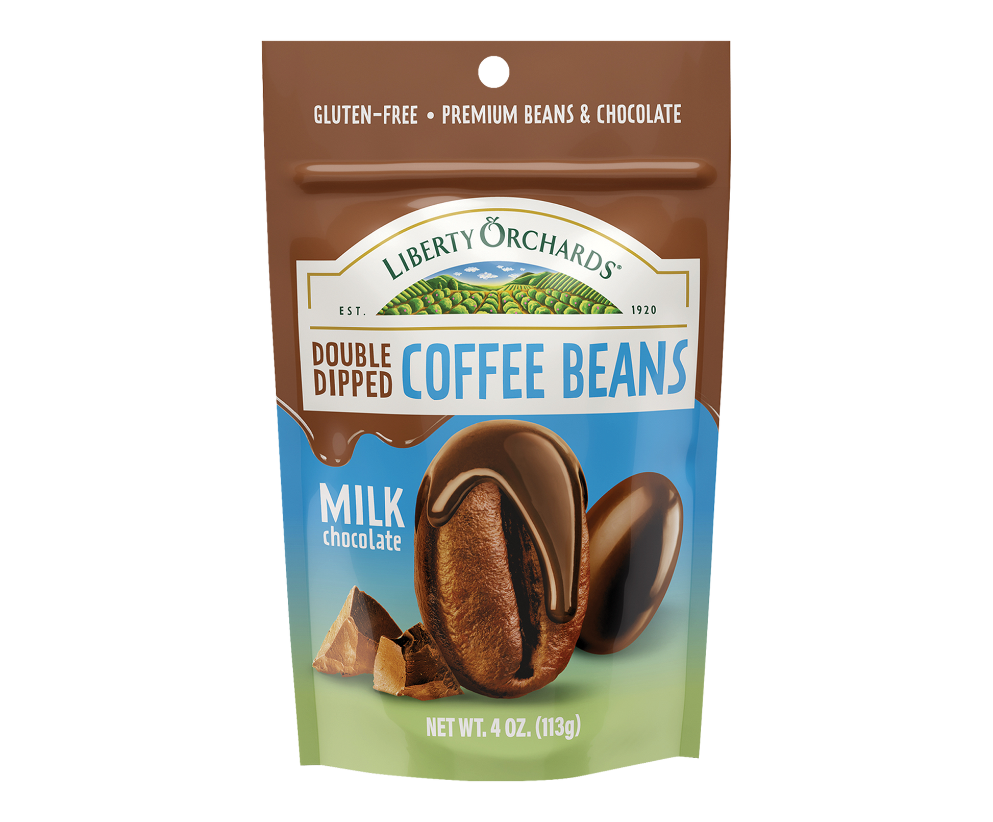 Milk Chocolate Coffee Beans - Liberty Orchards