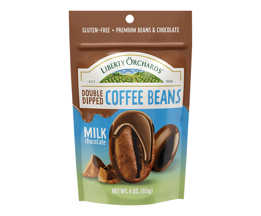 Milk Chocolate Coffee Beans - Liberty Orchards