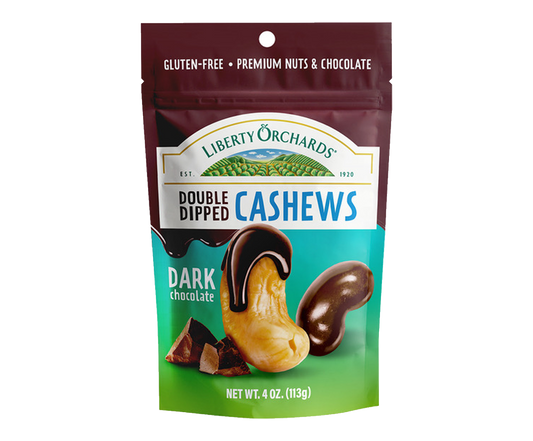 Dark Chocolate Cashews - Liberty Orchards