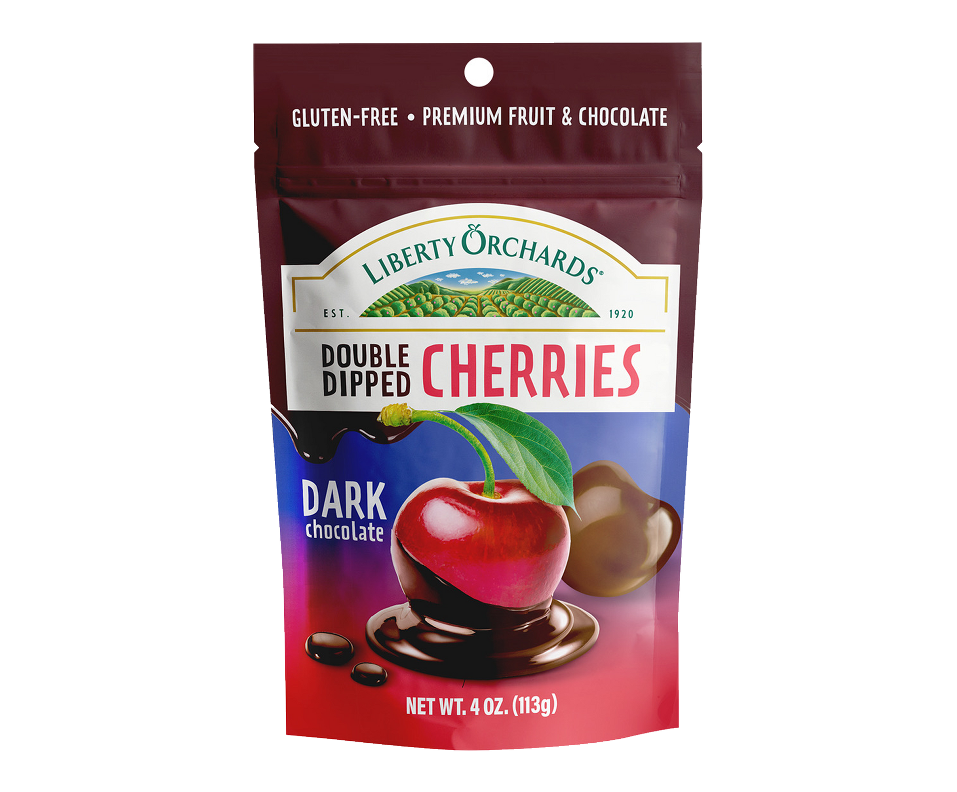 Dark Chocolate Cherries - Liberty Orchards