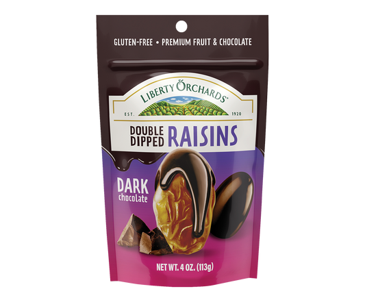 Dark Chocolate Raisins - Liberty Orchards