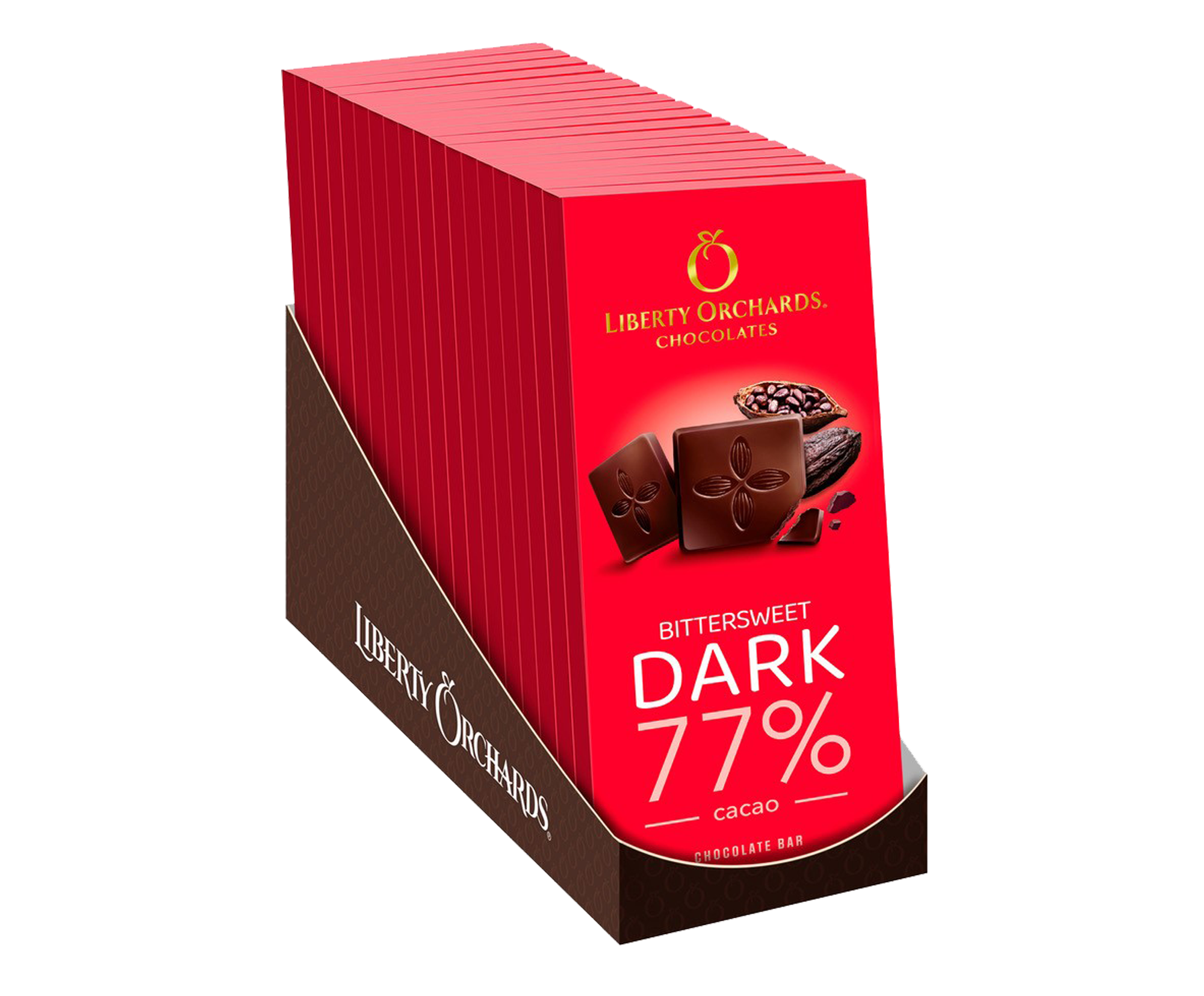 Bittersweet Dark 77% - Liberty Orchards