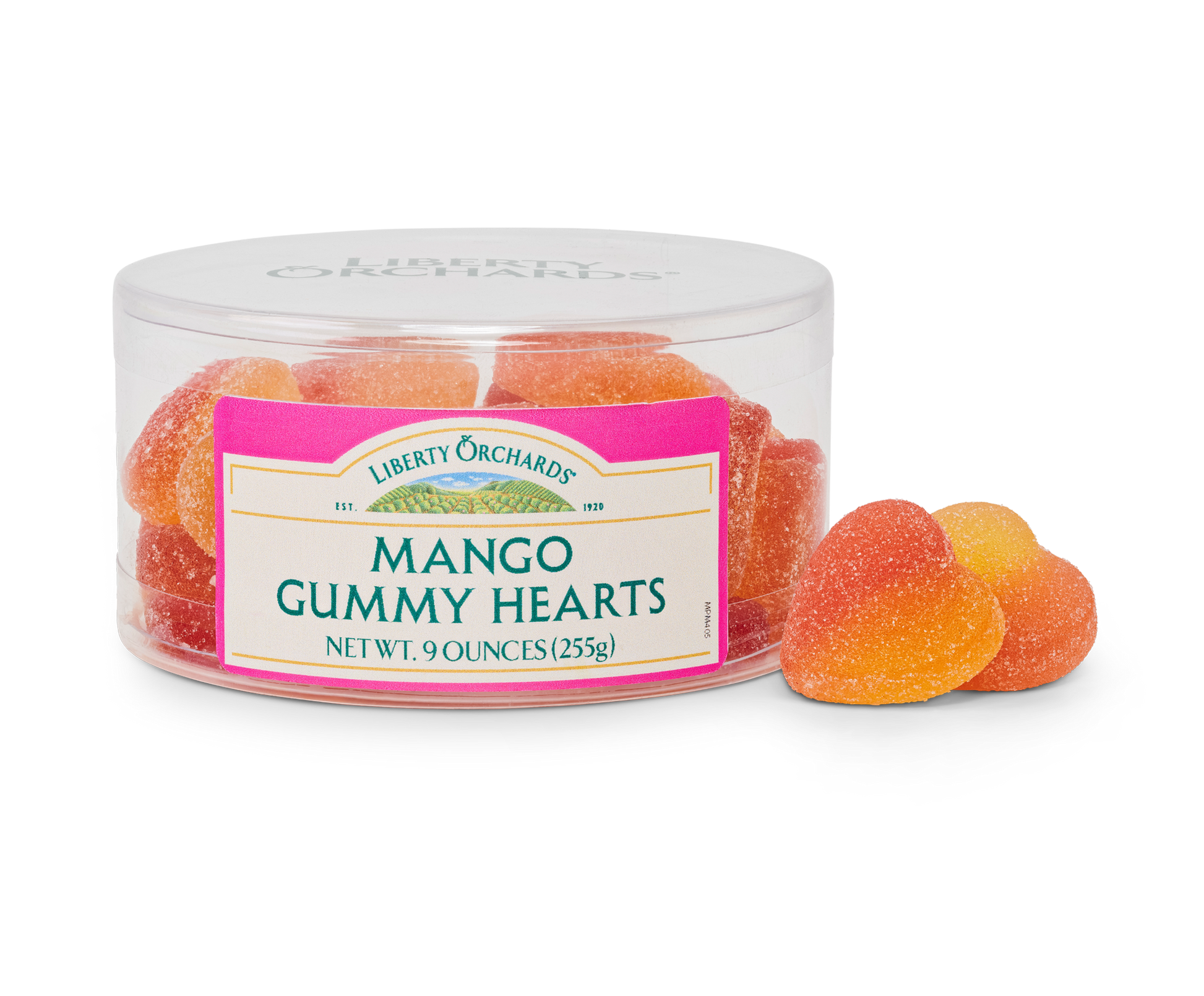 Mango Gummy Hearts - Liberty Orchards