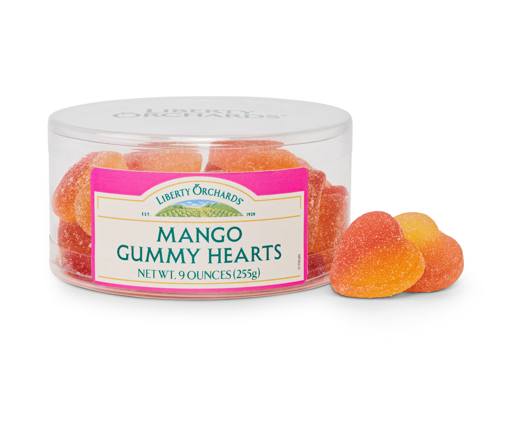 Mango Gummy Hearts - Liberty Orchards