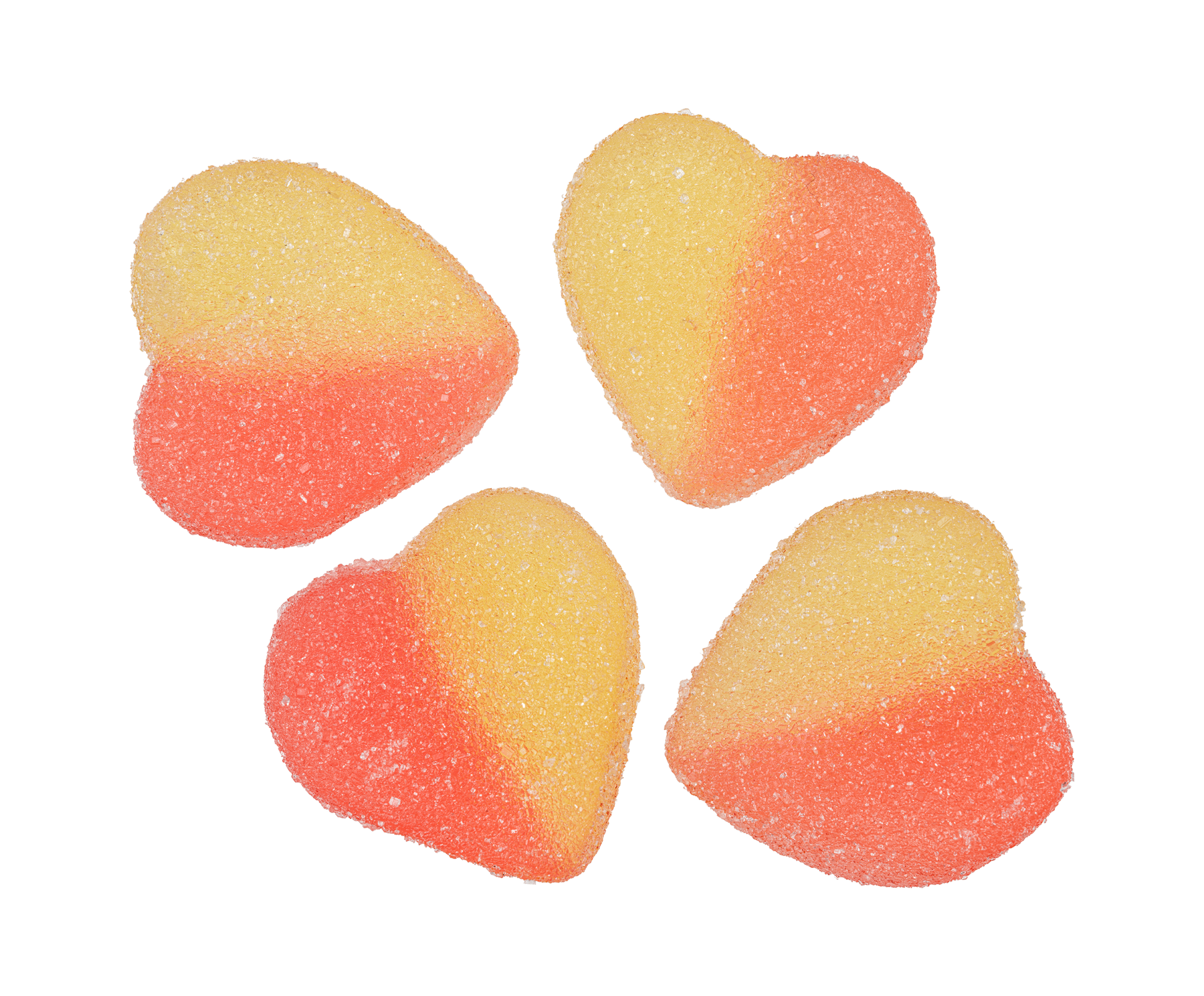 Mango Gummy Hearts - Liberty Orchards