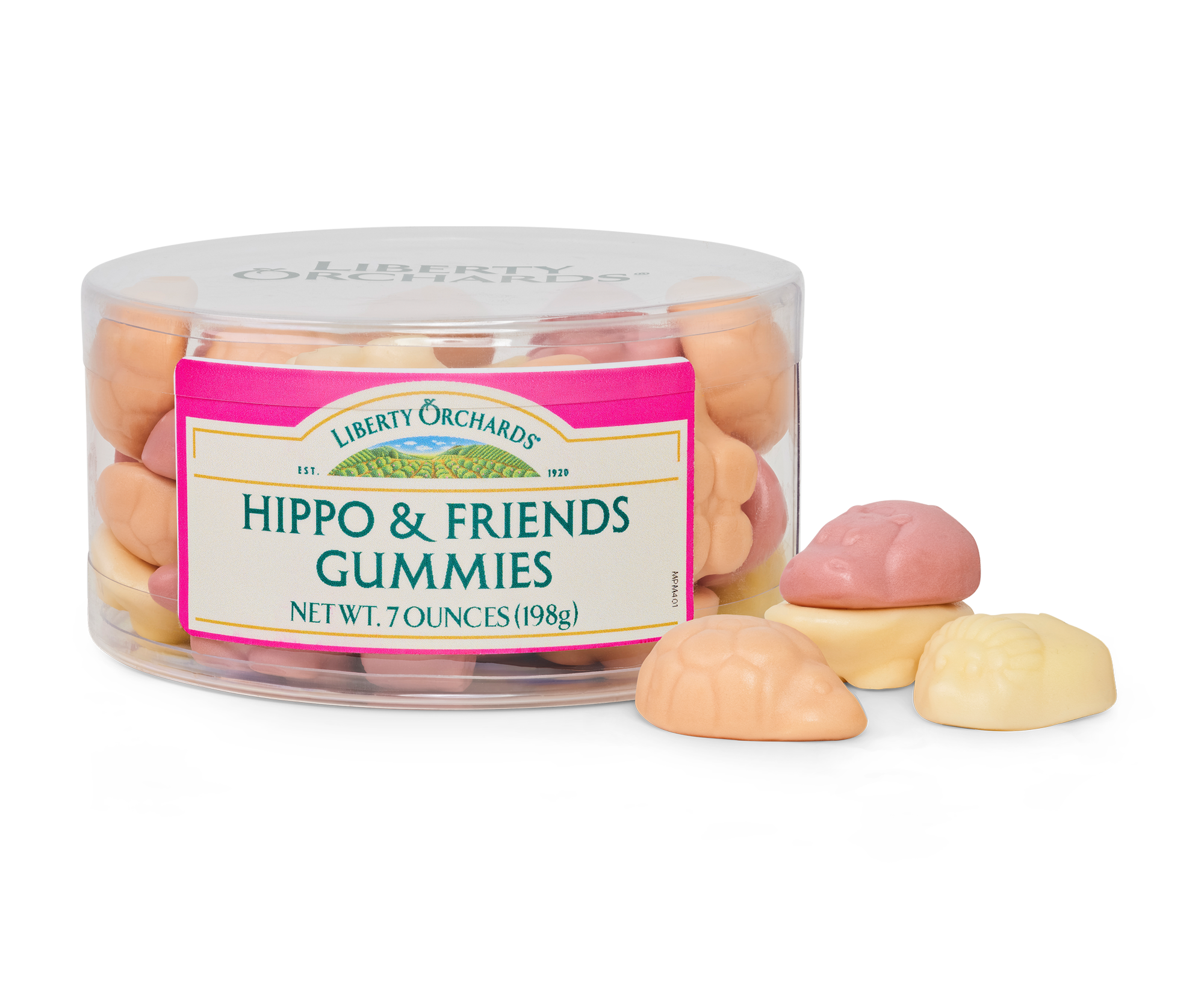 Hippo & Friends Gummies - Liberty Orchards