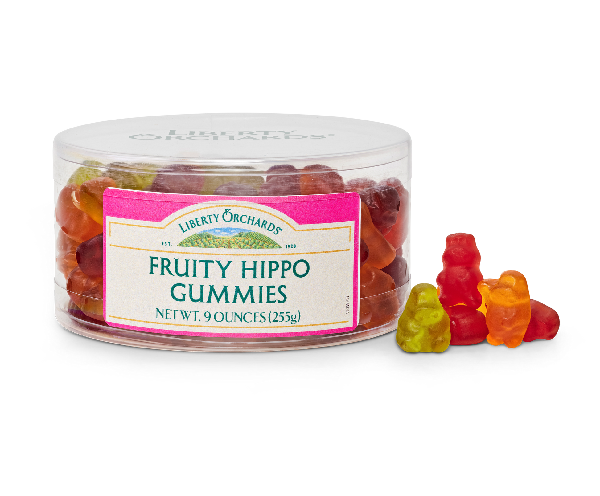 Fruity Hippo Gummies - Liberty Orchards