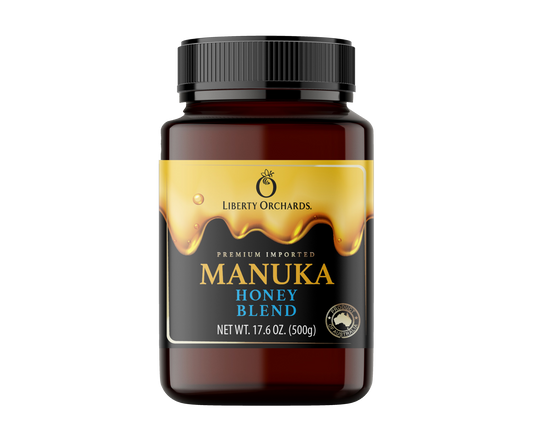 17.6oz Manuka Honey blend - Liberty Orchards