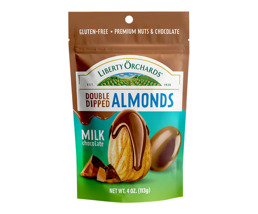 Milk Chocolate Almonds - Liberty Orchards