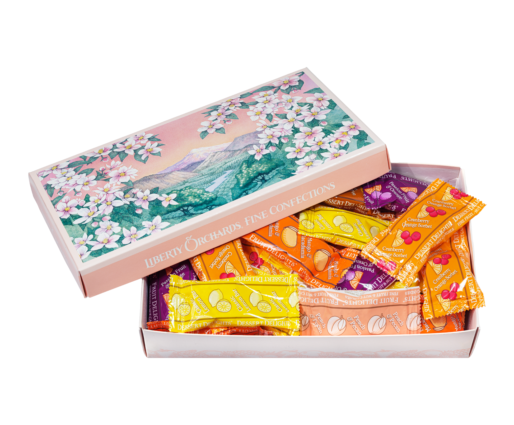 Valley Blossoms Gift Box (pink) - Liberty Orchards
