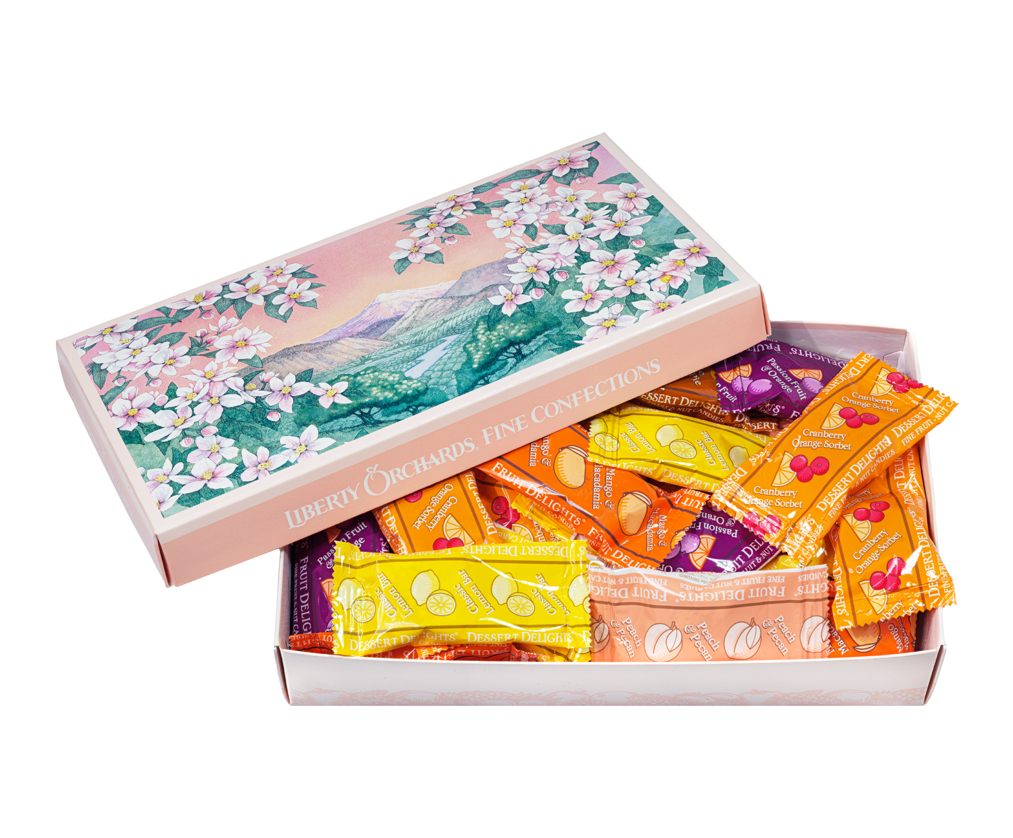 Valley Blossoms Gift Box (pink) - Liberty Orchards
