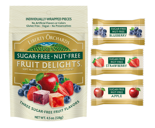 Sugar Free Nut Free Fruit Delights - Liberty Orchards
