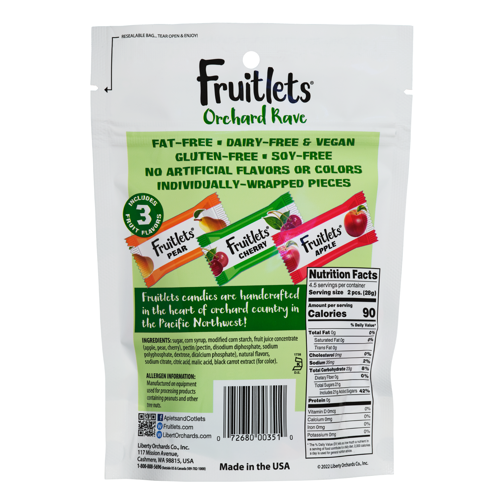 Orchard Rave Fruitlets - Liberty Orchards