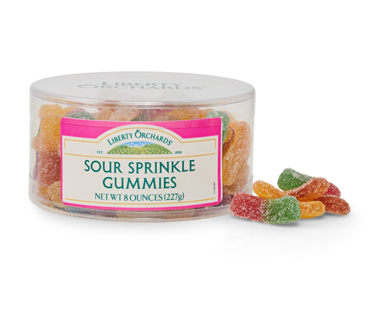 Sour Sprinkle Gummies - Liberty Orchards