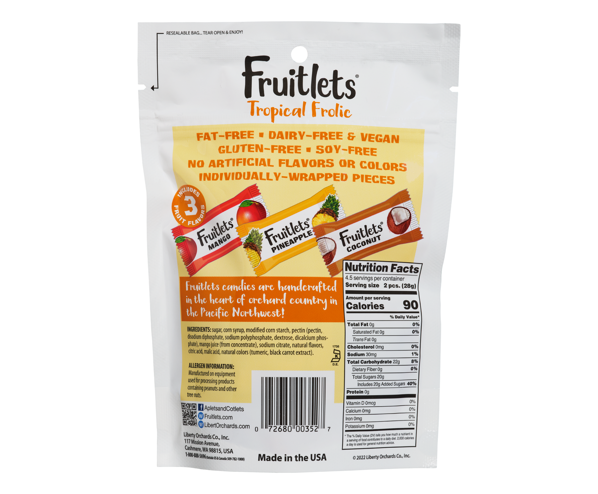 Tropical Frolic Fruitlets - Liberty Orchards