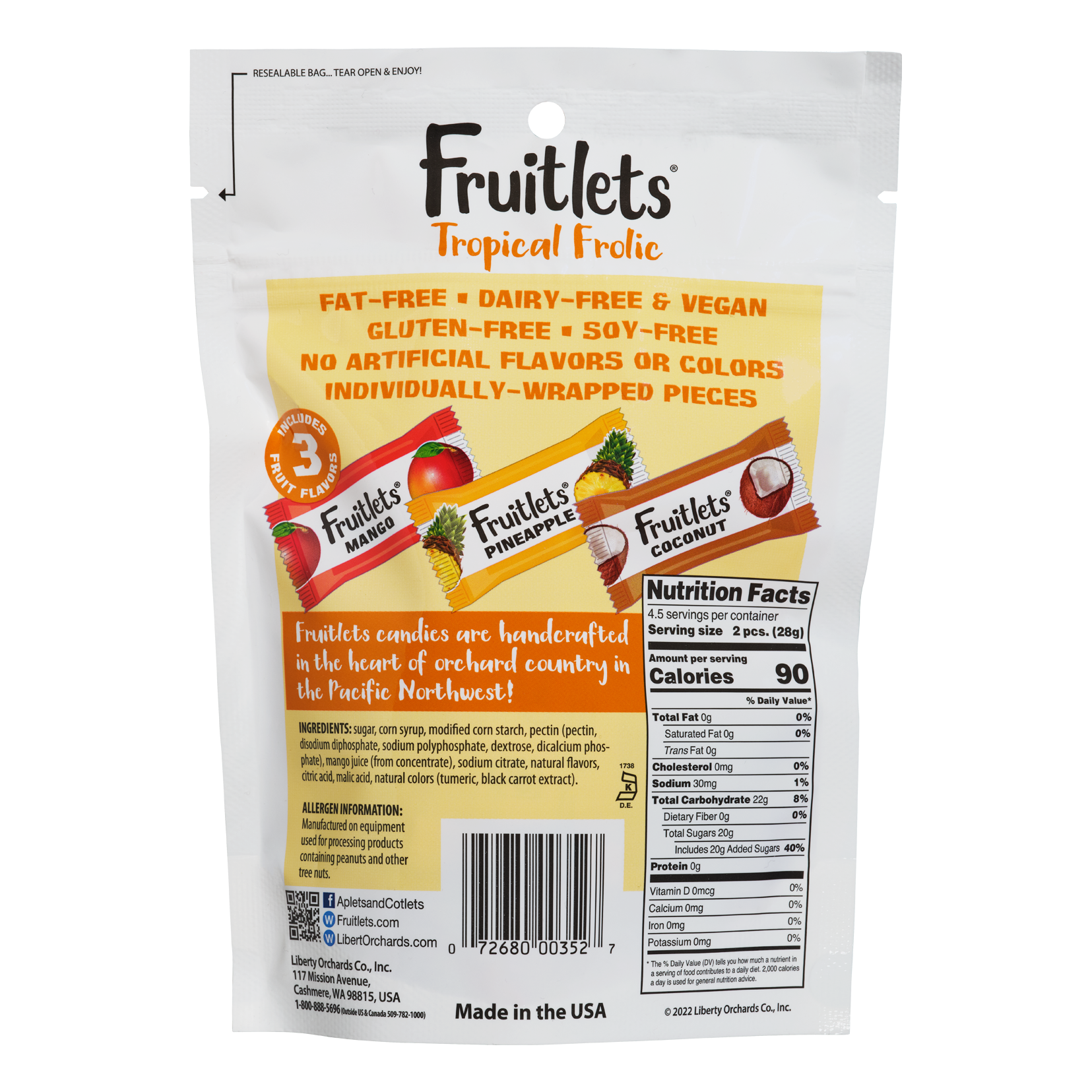 Tropical Frolic Fruitlets - Liberty Orchards