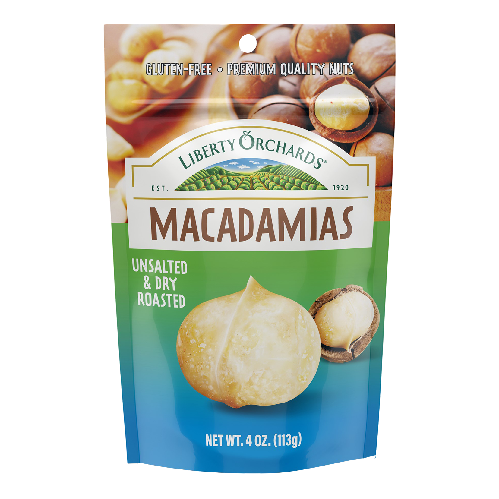 Unsalted & Dry Roasted Wholes - Liberty Orchards