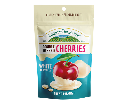 White Chocolate Cherries - Liberty Orchards
