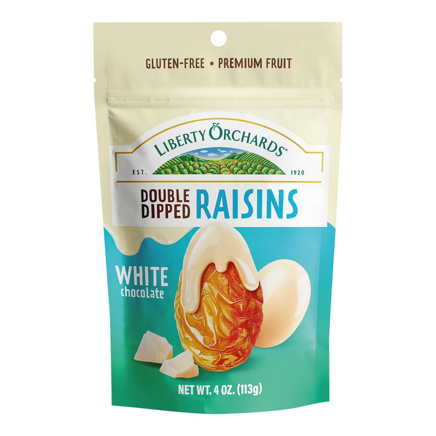 White Chocolate Raisins - Liberty Orchards