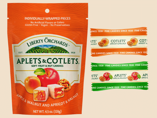 4.5oz Aplets & Cotlets Minis - Liberty Orchards