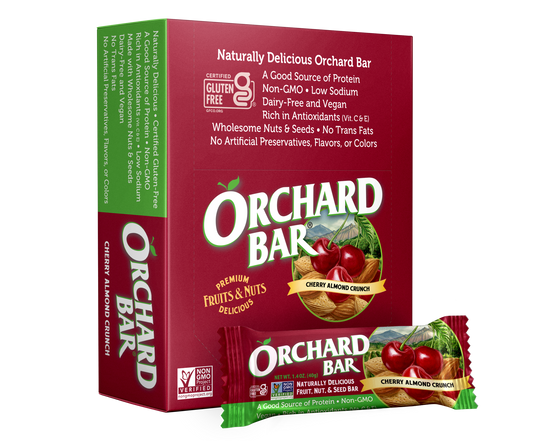 Cherry Almond Crunch Orchard Bars