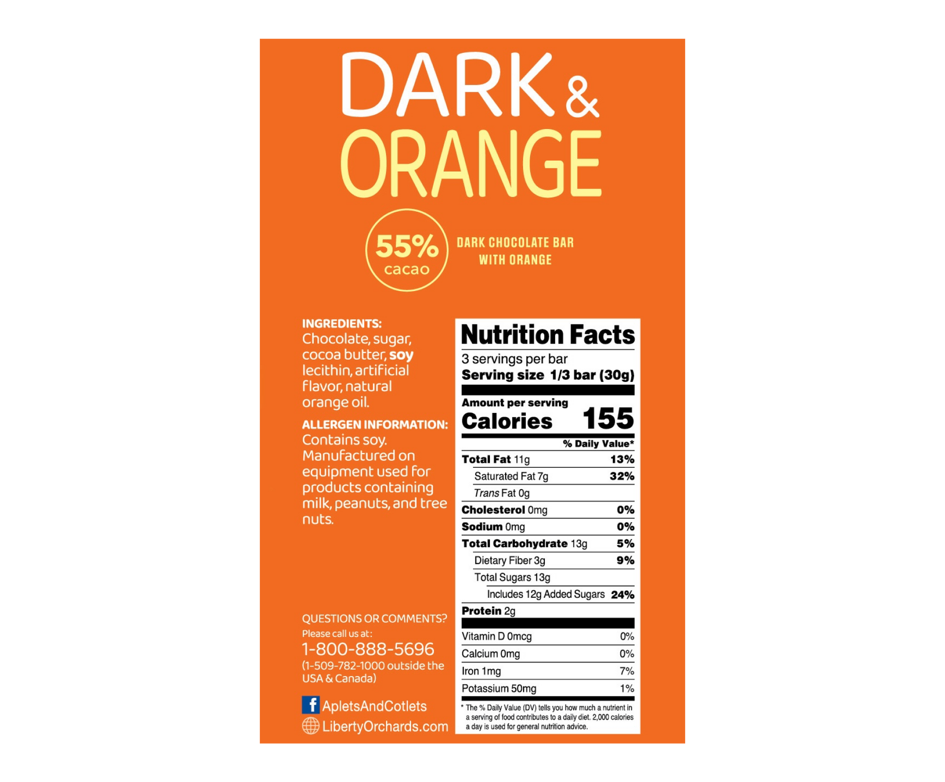 Dark & Orange - Liberty Orchards