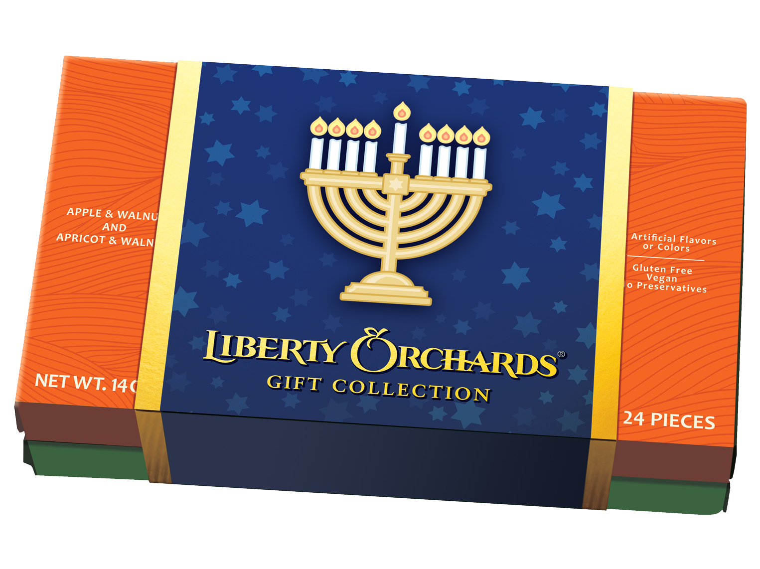 28oz Happy Hanukkah Gift Collection - Liberty Orchards