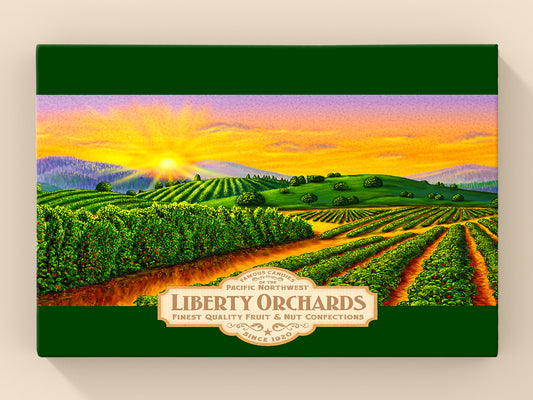 Orchard Sunset Gift Box (green) - Liberty Orchards