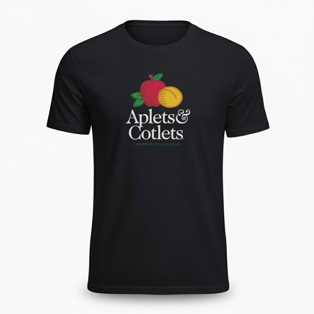Aplets & Cotlets Logo T-Shirt - Liberty Orchards