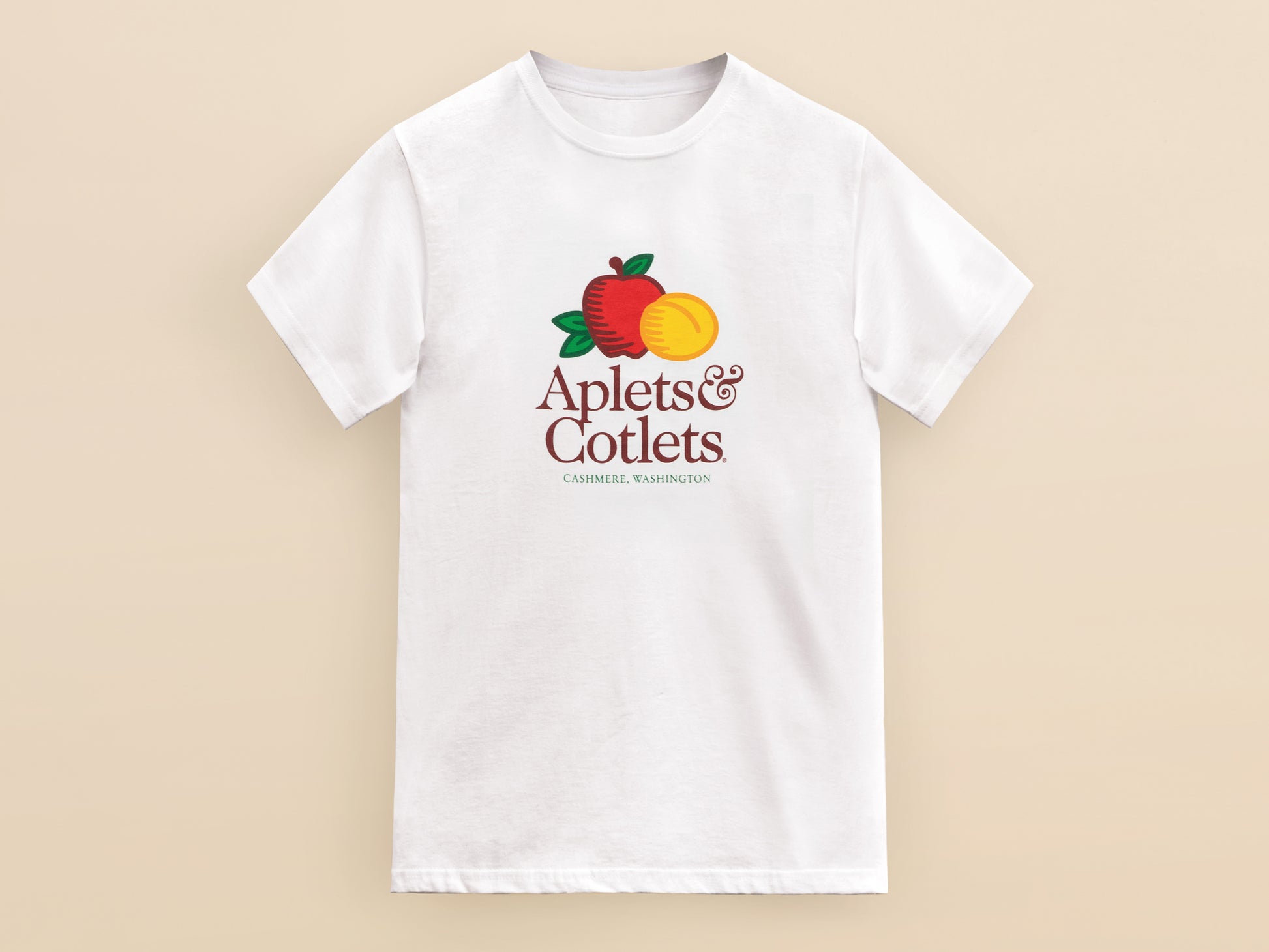 Aplets & Cotlets Logo T-Shirt - Liberty Orchards