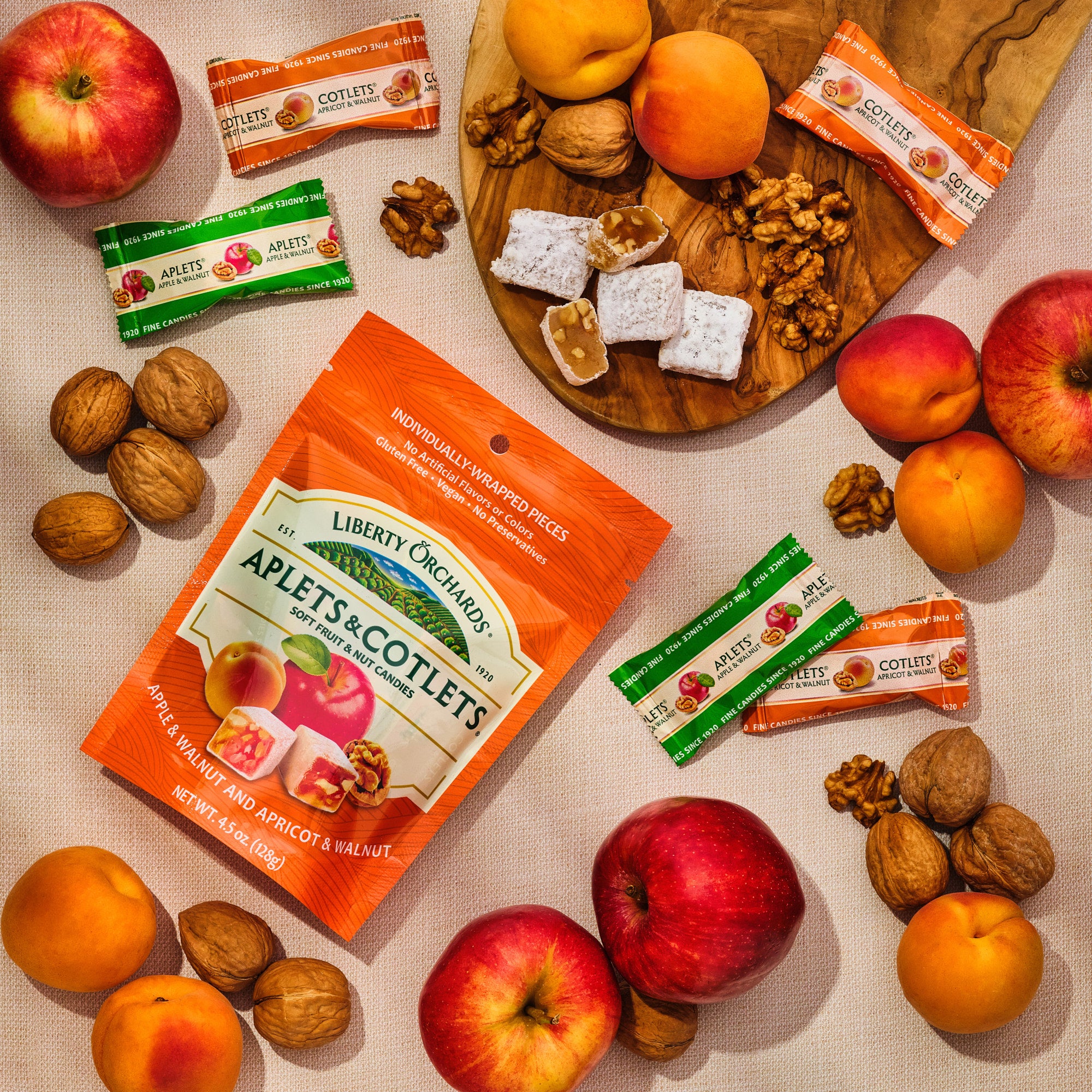 4.5oz Aplets & Cotlets Minis - Liberty Orchards