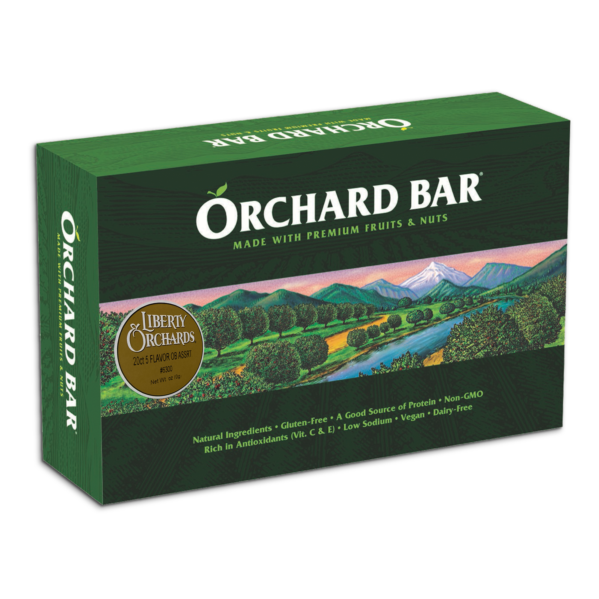 Orchard Bars 5‑Flavor Mix - Liberty Orchards