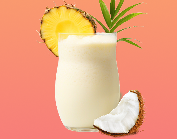 Pineapple Smoothie Recipe using ingredients from Liberty Orchards!