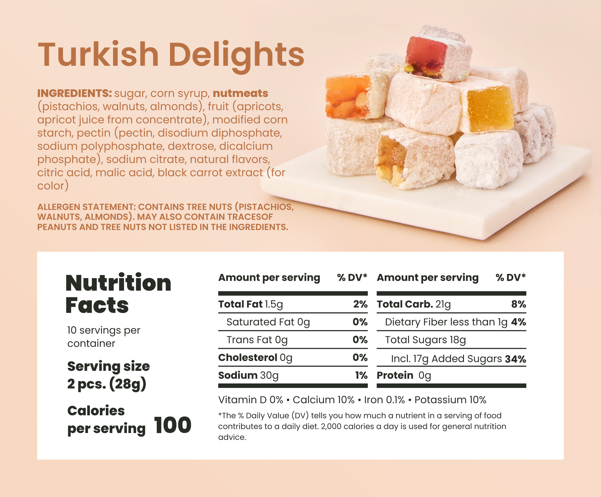 10oz Turkish Delight - Liberty Orchards