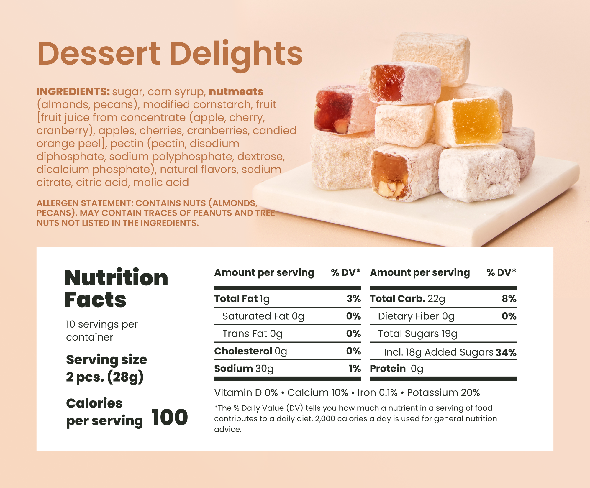 10oz Dessert Delights - Liberty Orchards