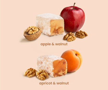 Ingredients of Aplets & Cotlets gift box