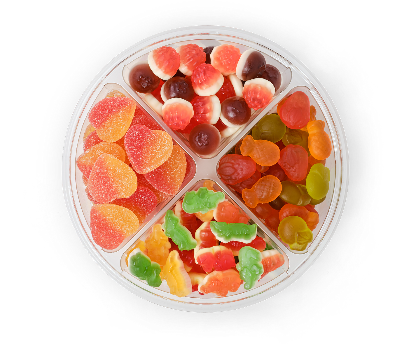 Gummy Tray Assortment 4-flavor 17oz