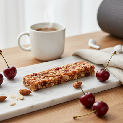 Cherry Almond Crunch Orchard Bars