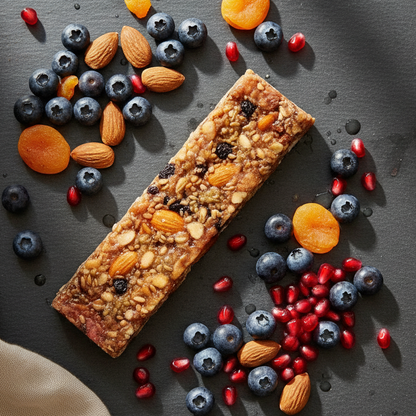 Blueberry Pomegranate Almond Bars