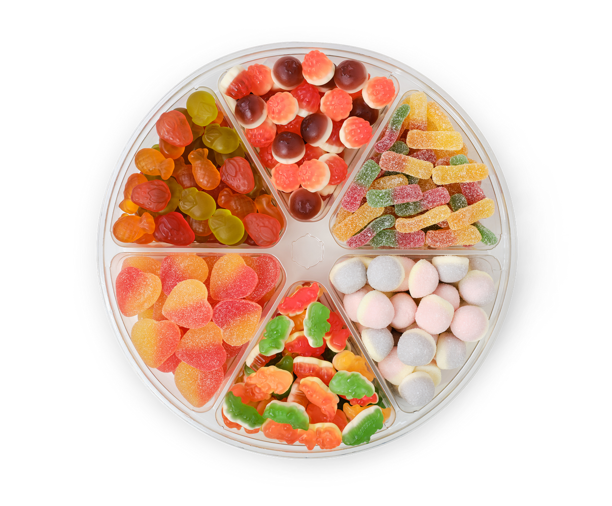 Gummy Tray Assortment 6-flavor 31.5oz