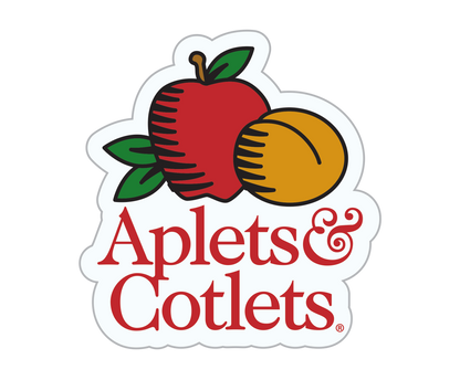 Vinyl Aplets & Cotlets Logo Magnet (2.5” tall) - Liberty Orchards