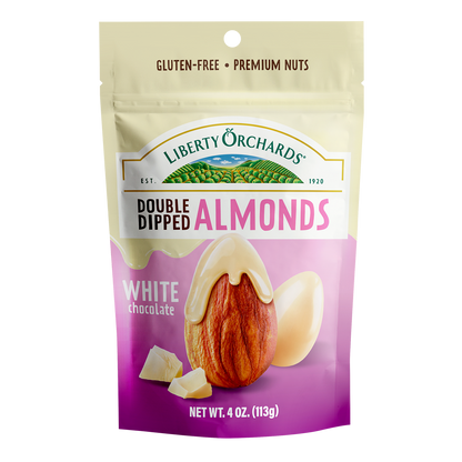 White Chocolate Almonds - Liberty Orchards