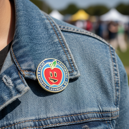 Team Aplet Spirit Pin (1” round)