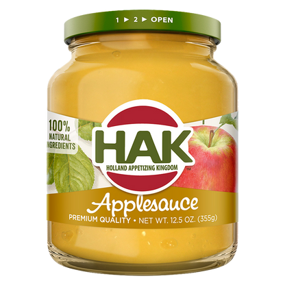 12.5oz HAK Applesauce - Liberty Orchards