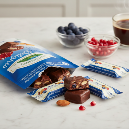 4.5oz ChocoDelights Blueberry-Pomegranate