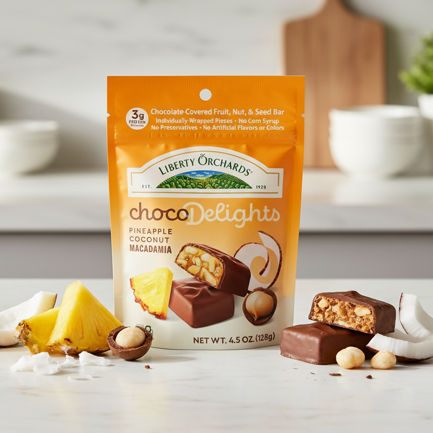 4.5oz ChocoDelights Pineapple-Coconut