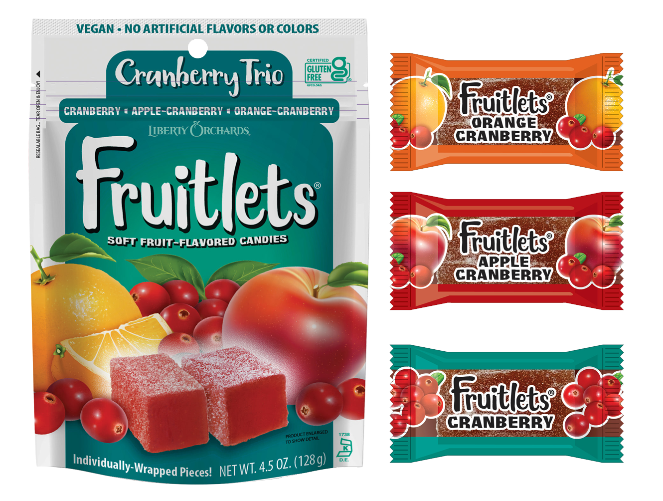 Cranberry Trio Fruitlets - Liberty Orchards
