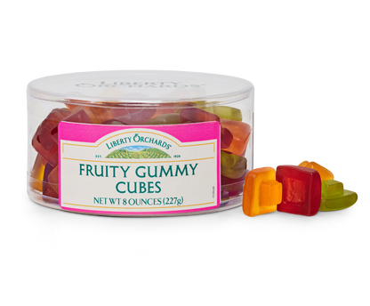 Fruity Gummy Cubes - Liberty Orchards